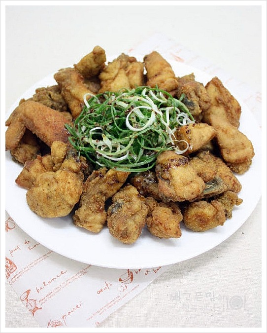 맥주안주로 좋은..카레 파닭.
