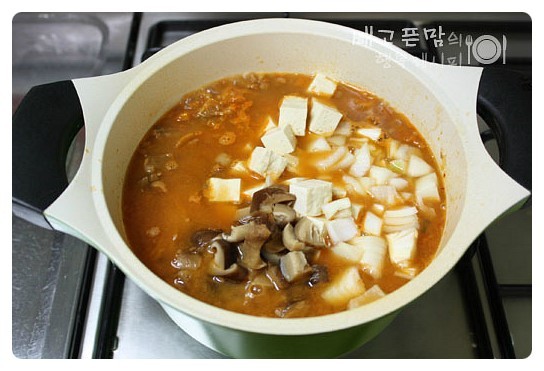 청국장찌개