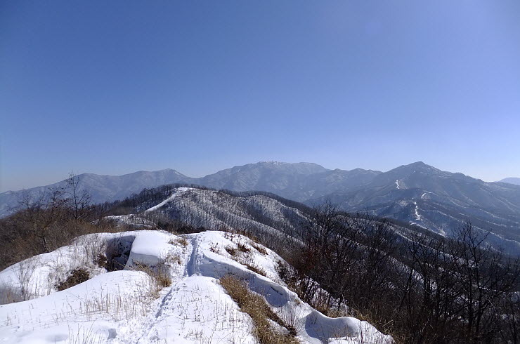 한북, 광덕고개-백운산-도마치봉-신로봉-국망봉-이동면, 2013.2.16 - 등산 갤러리