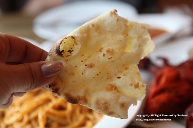 탄두리치킨가 고소한 난, 커리를 맛볼수 있는 인도요리전문점