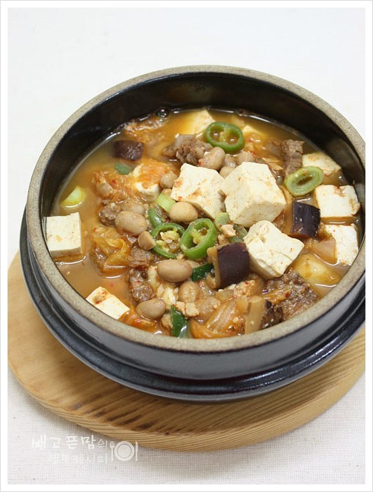 청국장찌개