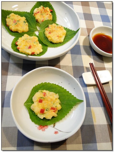 제철 찰옥수수요리~ 깻잎에 싸 먹는 관자옥수수전