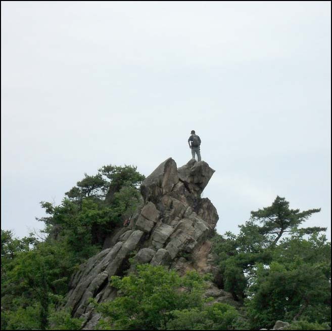 칼바위 능선 이미지
