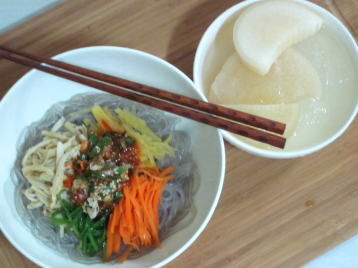 비빔당면