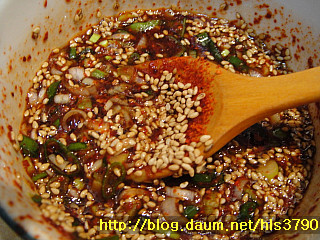 김치말이도토리묵