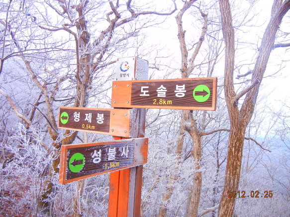 상고대(霜固代)에 대하여...