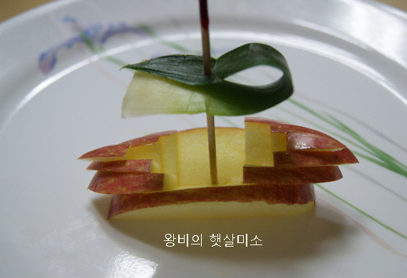 예쁜 과일 깍기,자르기