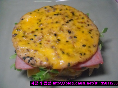 3040 세대의 추억담은! 구은감자곁들인 누드버거>_<
