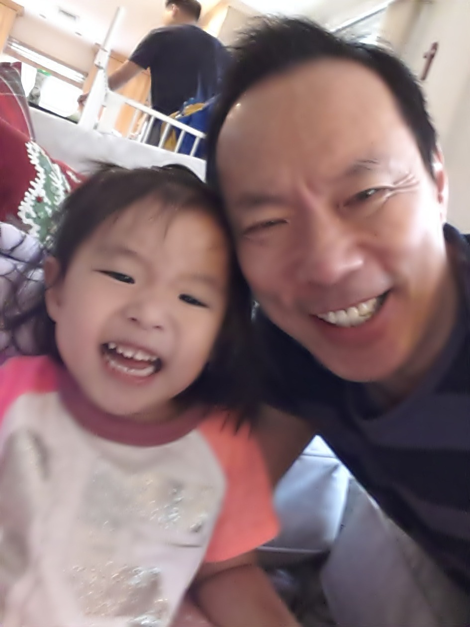 외손녀와 함께