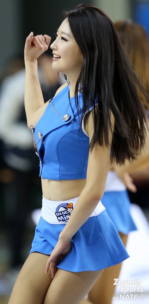 삼성생명 김민지 치어리더