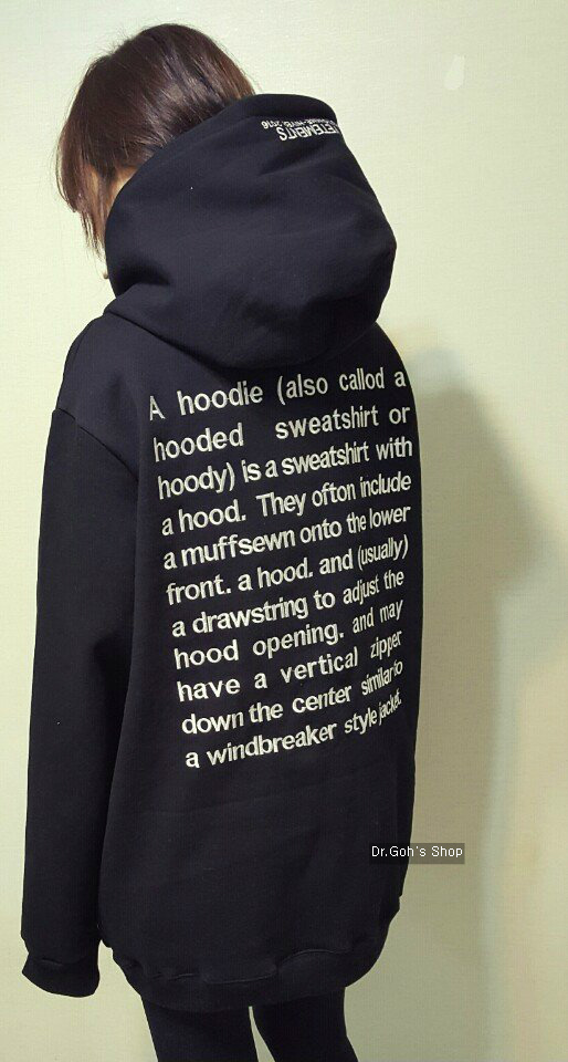 New Hoodie's Definition Embroidery Hoodie Oversize Hoodie L XL
