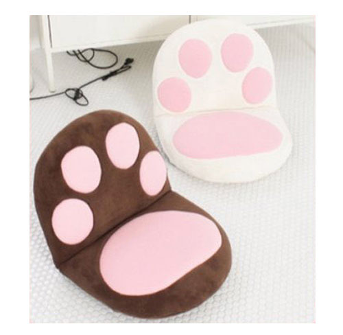 paw print chair cushion