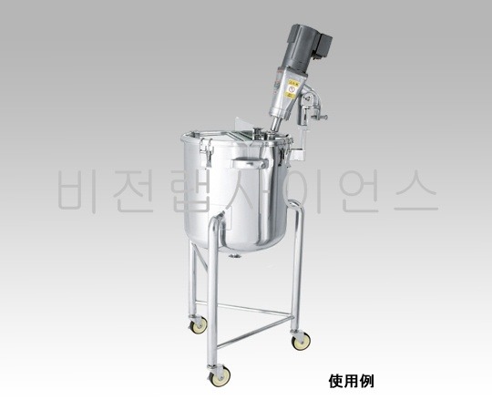 TANK WITH STIRRER SEAT SUS,교반기용기(좌부경판형) 