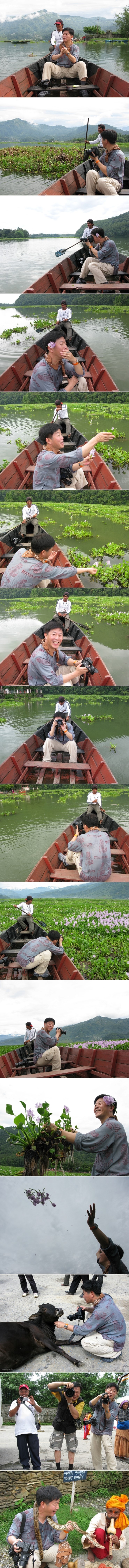 [네팔]구름 속 산책 11. 보너스 - 버들님 카메라에 담긴 웃비아
