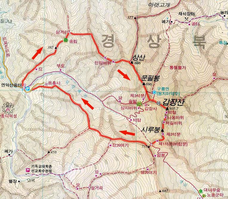 갑장산 이미지