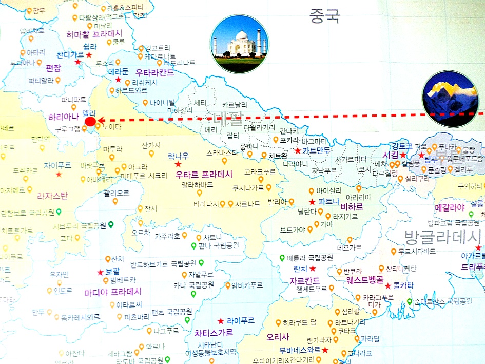 부처님의 나라 천축국. 델리 인도문 국립박물관.