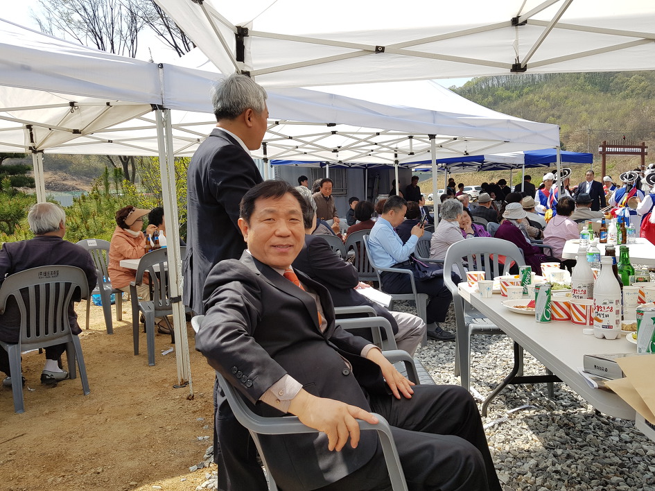 전주최씨 효자정려 봉헌전례 참석